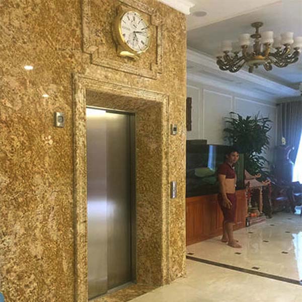 mẫu đá marble ốp thang máy