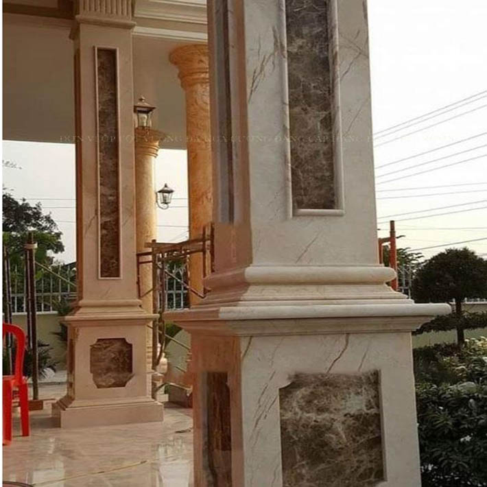 cột đá hoa cương tự nhiên 037 granite,marble tự nhiên