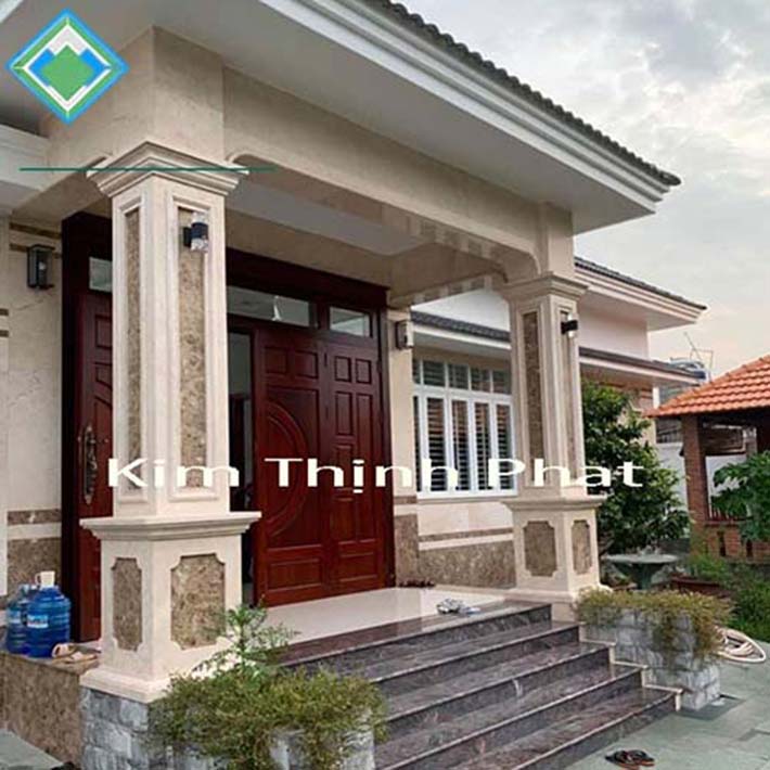Giải pháp sử dụng cột đá hoa cương tốt nhất cho mọ công trình, cột đá nền đá cầu thang đá marble đá tự nhiên