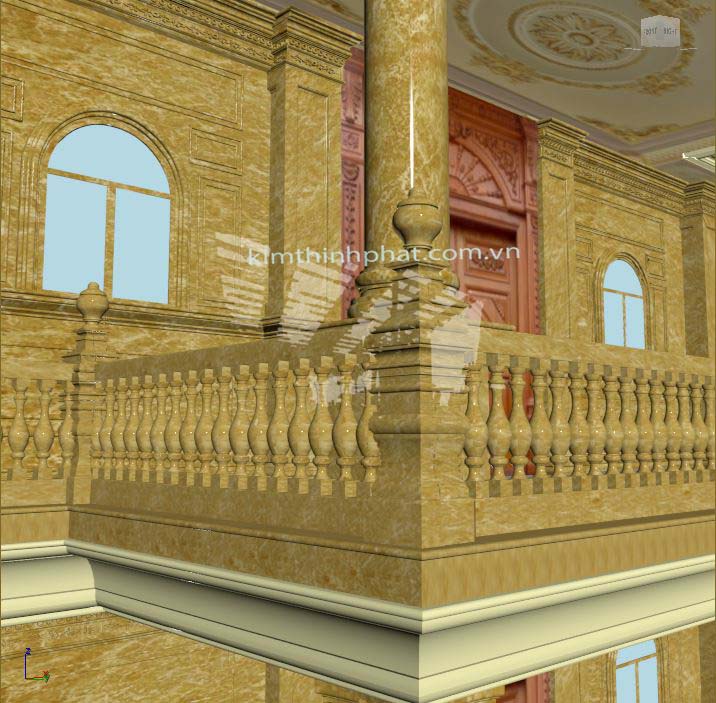 Báo giá đá hoa cương lan can đẹp mã số tk 008