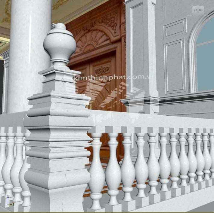 Báo giá đá hoa cương lan can đẹp mã số tk 008