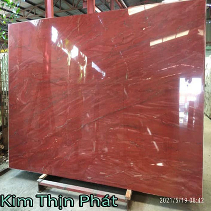 Đá Hoa Cương Đỏ Nhân Tạo