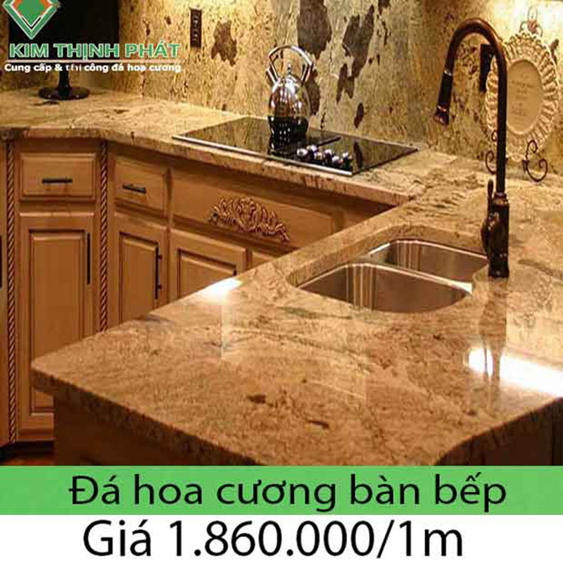 đá hoa cương bép