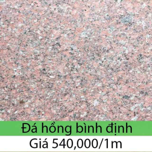 Mẫu Đá hoa cương thiên nhiên hồng bình định
