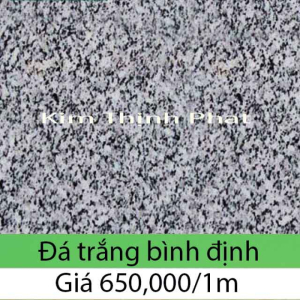 Mẫu Đá hoa cương thiên nhiên trắng bình định