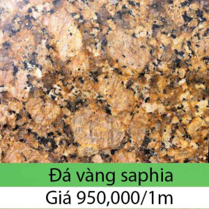 Mẫu Đá hoa cương thiên nhiên vàng saphaia
