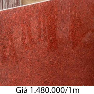Mẫu Đá hoa cương thiên nhiên đỏ ruby